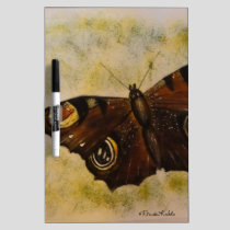 Frida Kahlo Painted Butterfly Dry-Erase Board