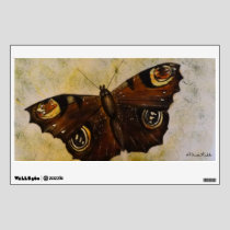 Frida Kahlo Painted Butterfly Wall Sticker