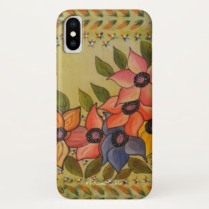 Frida Kahlo Painted Flores iPhone X Case