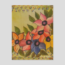 Frida Kahlo Painted Flores Postcard