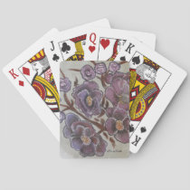 Frida Kahlo Painted Flowers Poker Cards
