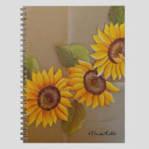 Frida Kahlo Painted Sunflowers Notebook