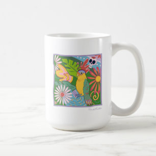 Frida Kahlo Parrot Graphic Coffee Mug