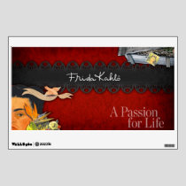 Frida Kahlo - Passion for Life Wall Decal
