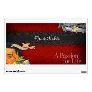 Frida Kahlo - Passion for Life Wall Decal