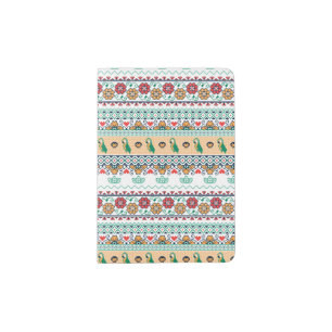 Frida Kahlo   Patrón de Colores Passport Holder