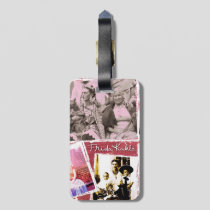 Frida Kahlo Photo Montage Luggage Tag