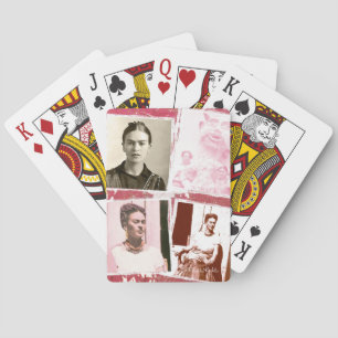 Frida Kahlo Photo Montage Poker Cards