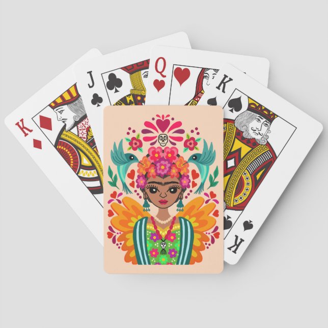 Frida Kahlo Playing Cards (Back)
