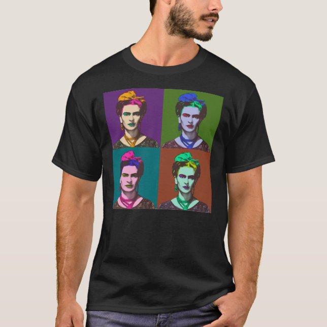 Frida Kahlo Pop Art Classic T-Shirt (Front)