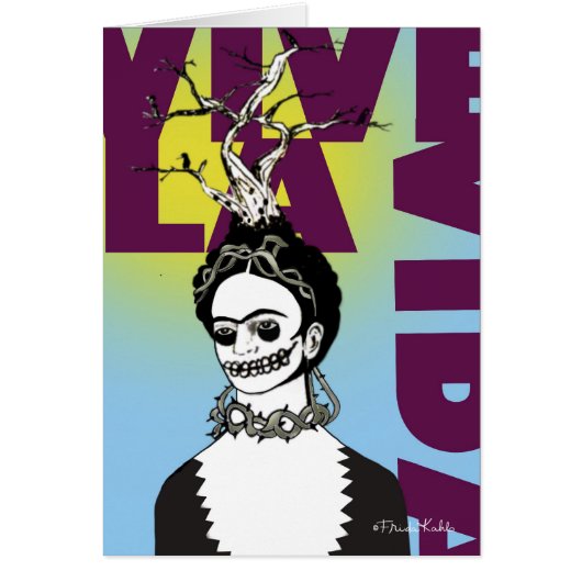 Frida Kahlo Pop Art Portrait (Front)