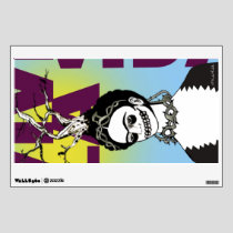 Frida Kahlo Pop Art Portrait Wall Decal