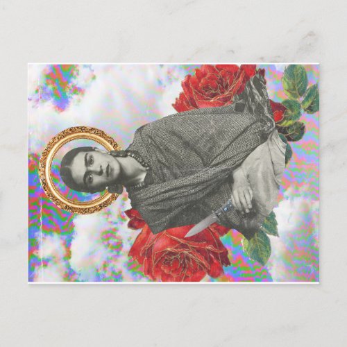 Frida Kahlo POP Postcard
