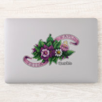 Frida Kahlo | Purple Floral Bouquet Sticker