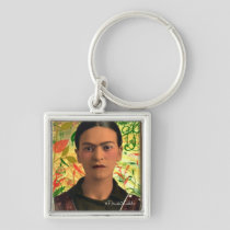 Frida Kahlo Reflejando Keychain