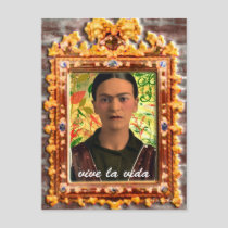 Frida Kahlo Reflejando Postcard