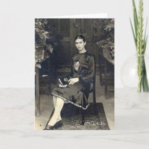 Frida Kahlo Seated Card