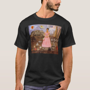 Frida Kahlo Self Portrait along the Boarder Line b T-Shirt