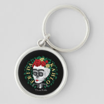 Frida Kahlo | Skull with Rose Crown Keychain