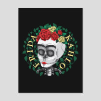 Frida Kahlo | Skull with Rose Crown Postcard