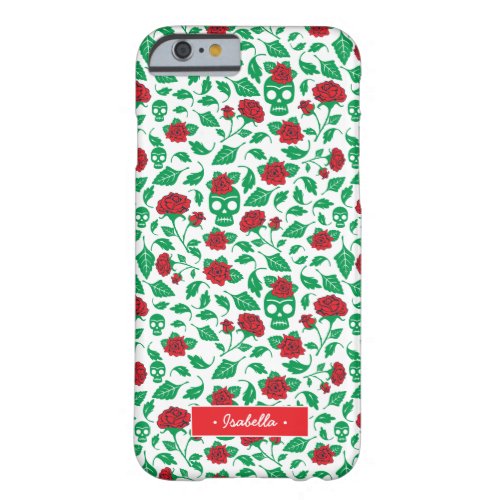 Frida Kahlo  Skulls  Roses Barely There iPhone 6 Case