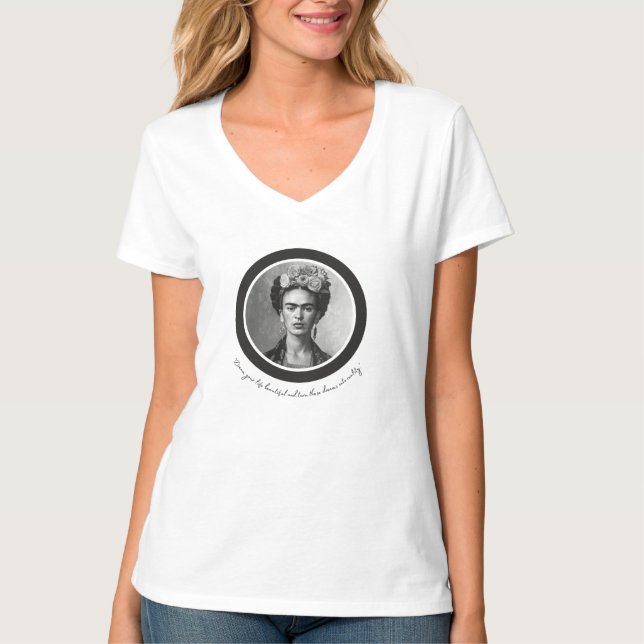 Frida Kahlo T-Shirt, Frida Kahlo Shirt, Frida T-Shirt (Front)