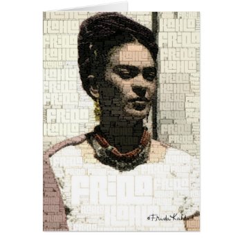 Frida Kahlo Textile Portrait by fridakahlo at Zazzle