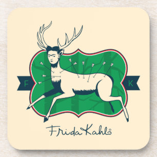 Frida Kahlo The Wounded Deer Beverage Coaster