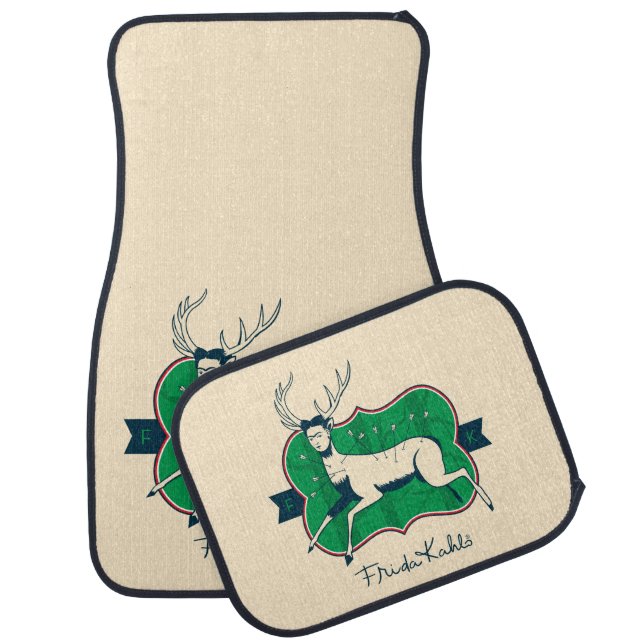 Frida Kahlo | The Wounded Deer Car Floor Mat (Set)