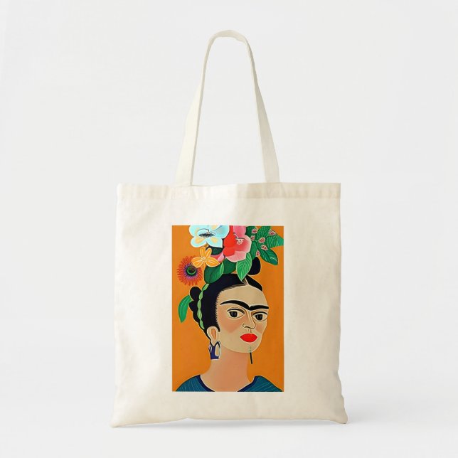 Frida Kahlo Tote Bag (Front)