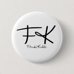 Frida Kahlo | Vintage Floral Button