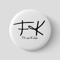 Frida Kahlo | Vintage Floral Button
