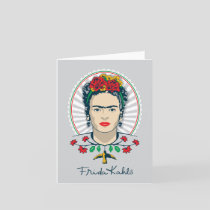 Frida Kahlo | Vintage Floral Card