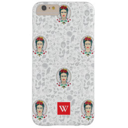 Frida Kahlo | Vintage Floral Barely There iPhone 6 Plus Case