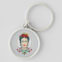 Frida Kahlo | Vintage Floral Keychain
