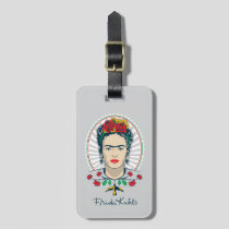 Frida Kahlo | Vintage Floral Luggage Tag