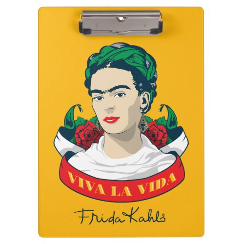 Frida Kahlo  Viva la Vida Clipboard
