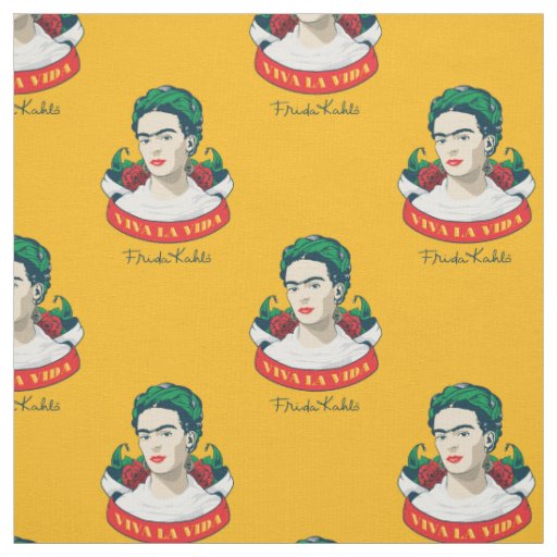 Frida Kahlo | Viva la Vida Fabric