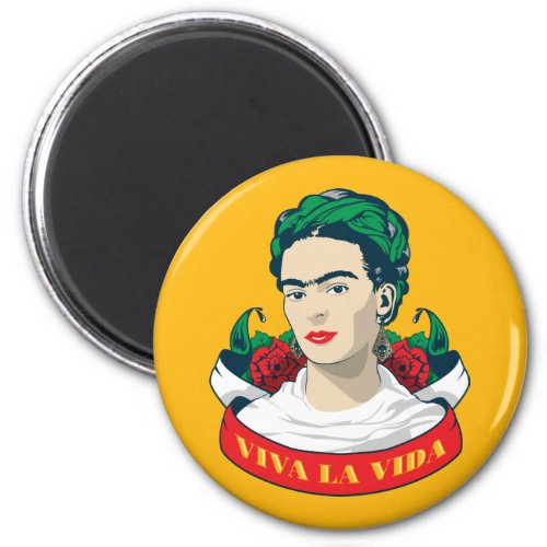 Frida Kahlo  Viva la Vida Magnet