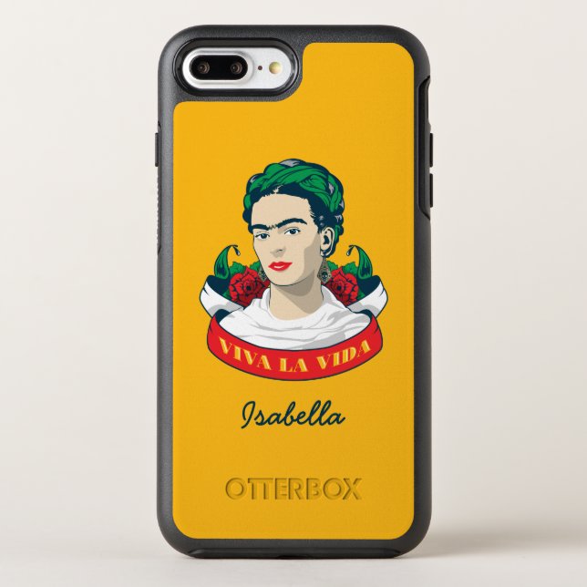 Frida Kahlo | Viva la Vida Otterbox iPhone Case (Back)