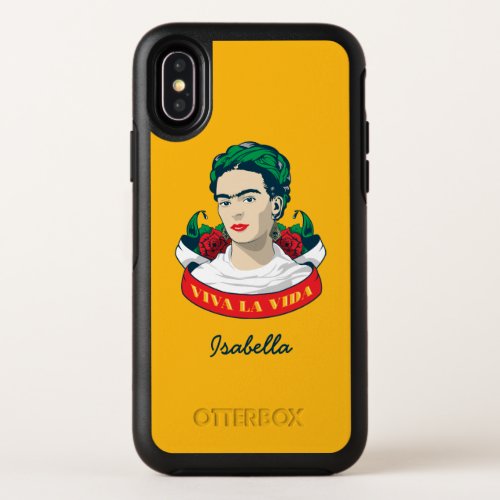 Frida Kahlo  Viva la Vida OtterBox Symmetry iPhone X Case