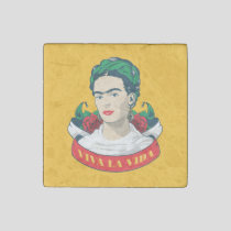 Frida Kahlo | Viva la Vida Stone Magnet