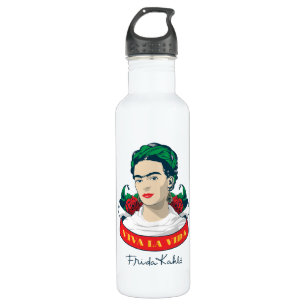 Frida Kahlo Viva la Vida Water Bottle