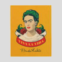 Frida Kahlo | Viva la Vida Wood Wall Decor