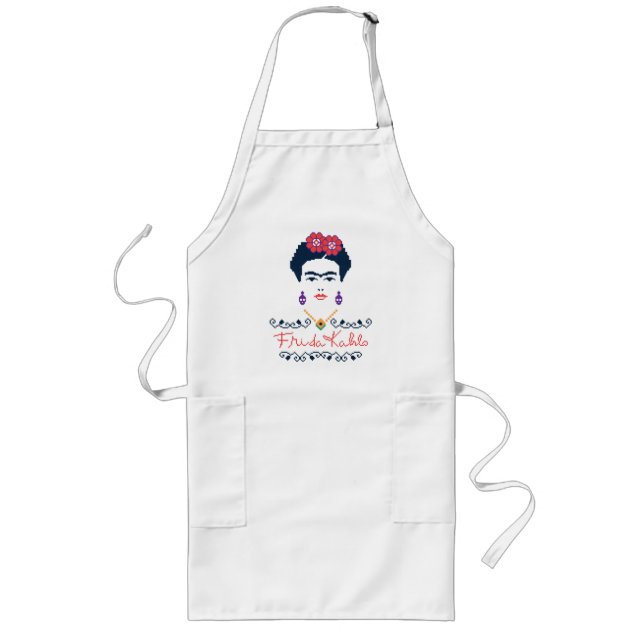 Frida Kahlo | Viva Mexico Long Apron (Front)