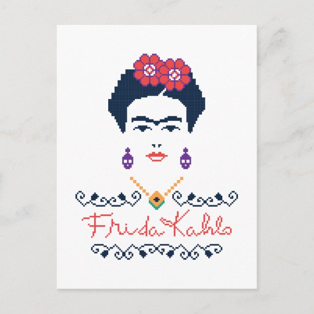 Frida Kahlo | Viva Mexico Postcard (Front)