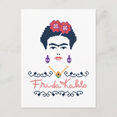 Frida Kahlo | Viva Mexico Postcard