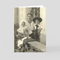 Frida Kahlo w/ Children Card