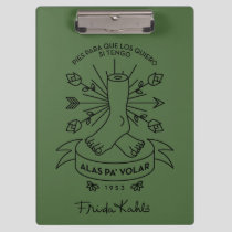 Frida Kahlo | Wings to Fly Clipboard