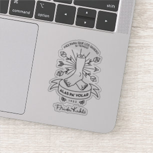 Frida Kahlo   Wings to Fly Sticker